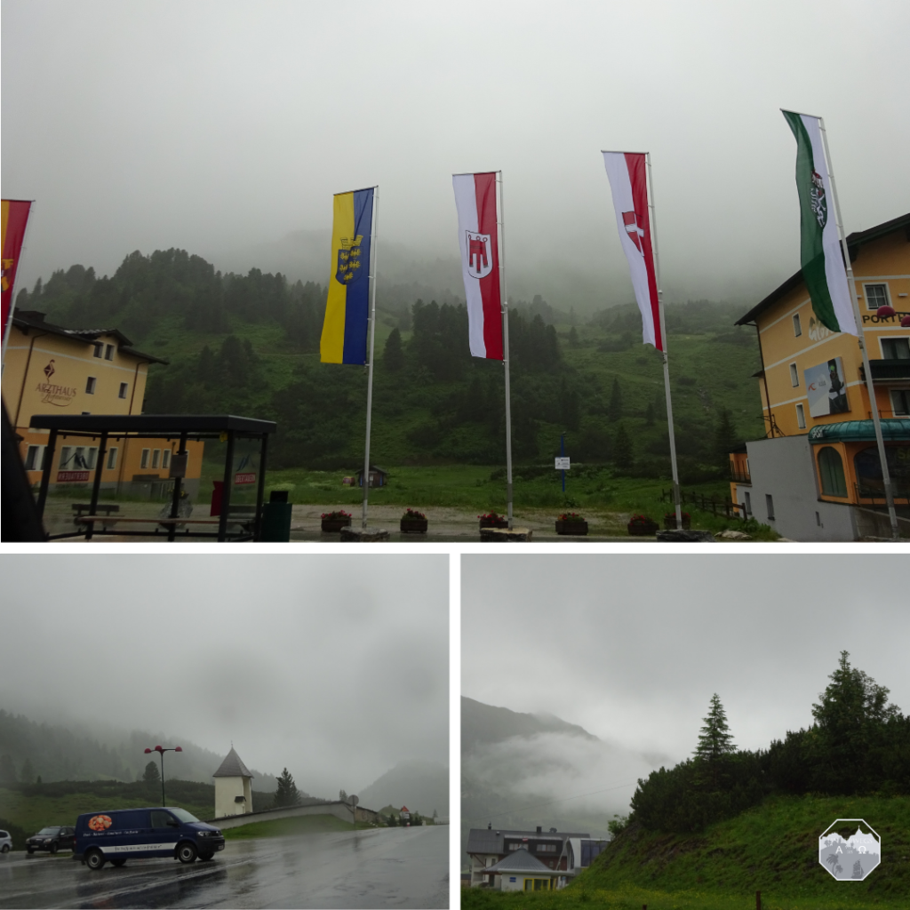 Abreise aus Obertauern