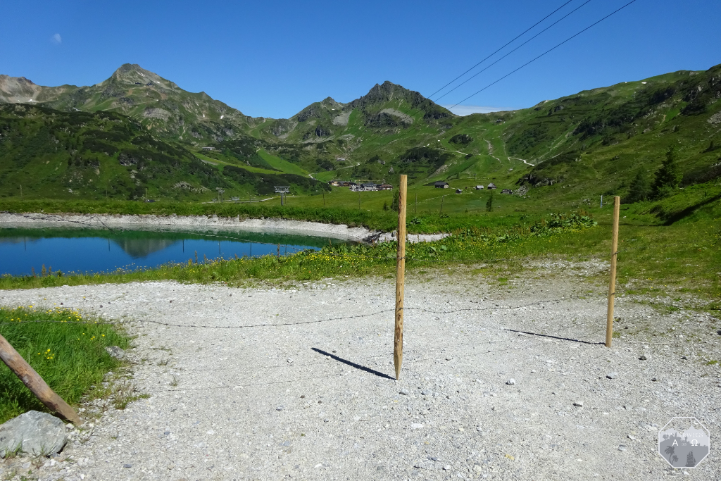 Eine Lücke im Zaun