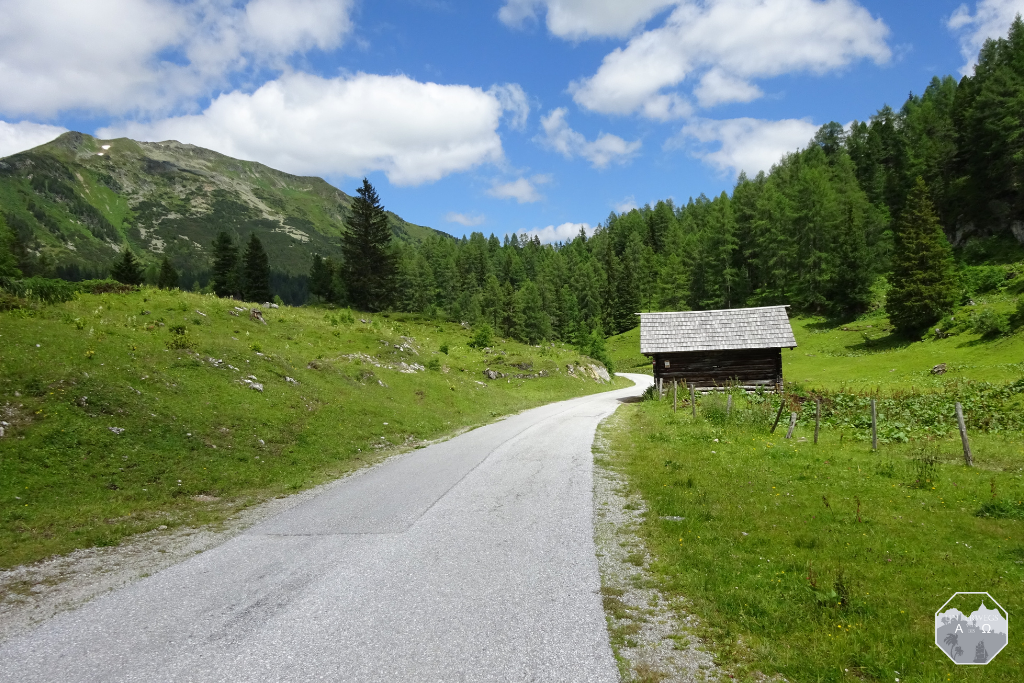 Fahrweg zum Johannesfall
