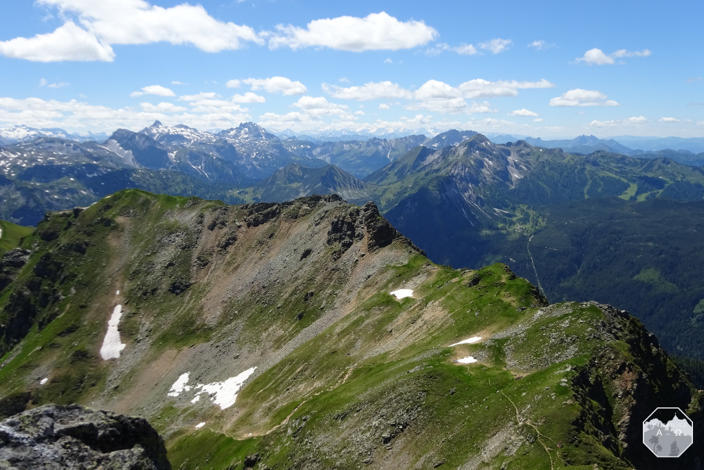 Traumhafter Ausblick vom Gipfel