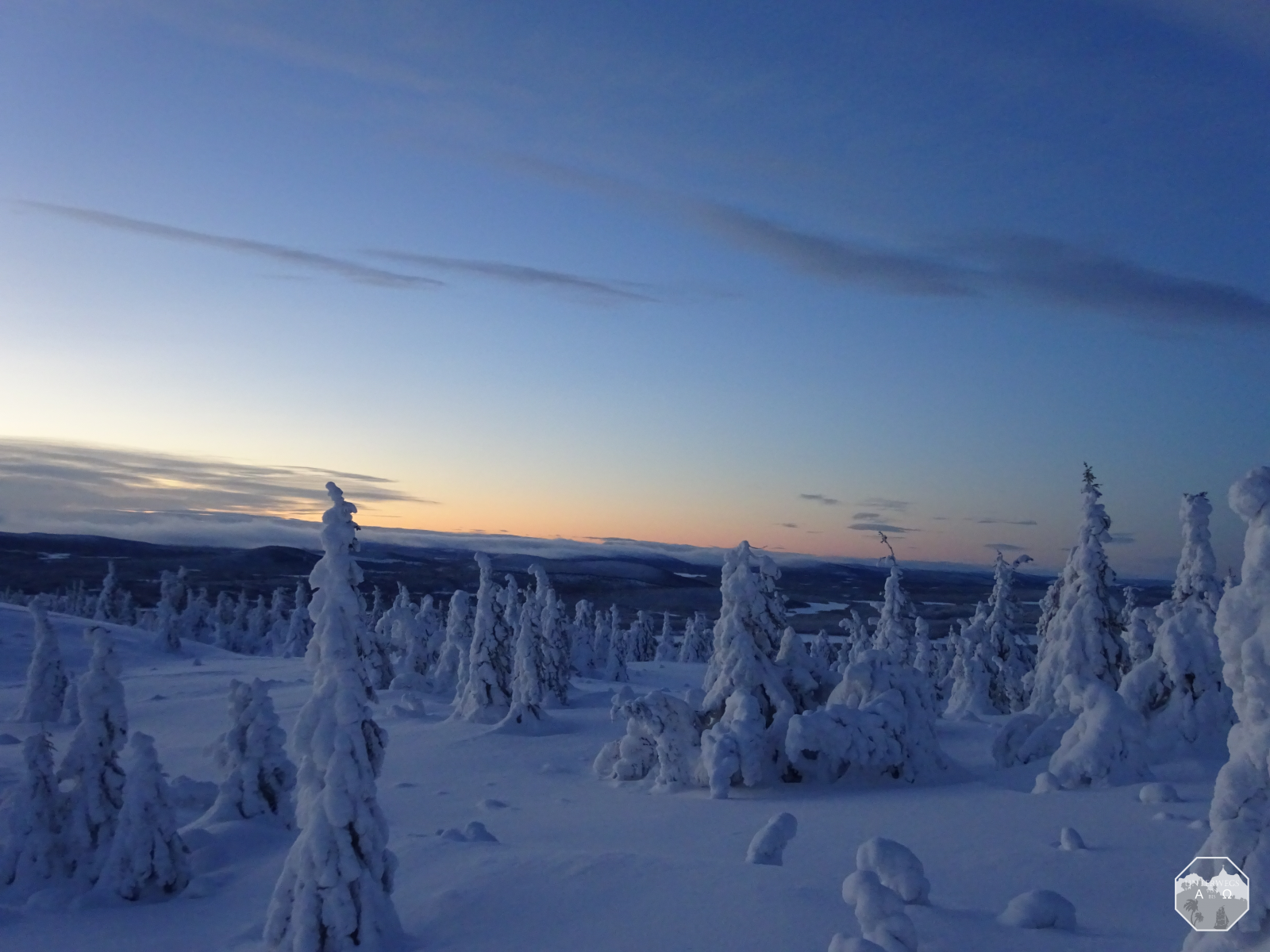 Winter in Schwedisch Lappland